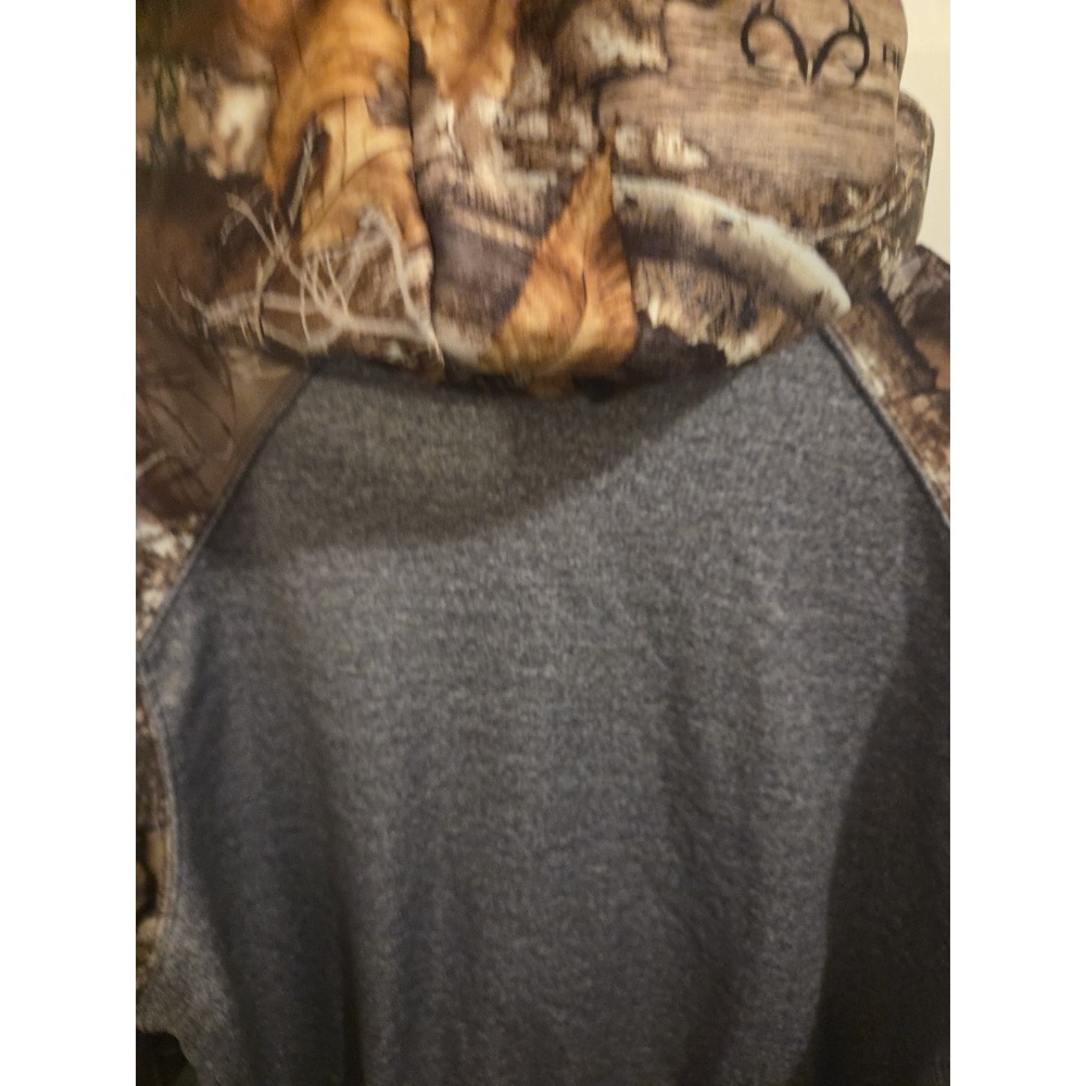 Realtree Camo Hoodie Pull Over Sweater Size Medium - Picture 5 of 8